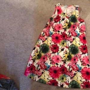 Large floral dress